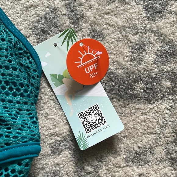 NWT Woman’s Crochet One-Piece Monokini Bathing Suit - Picture 8 of 10